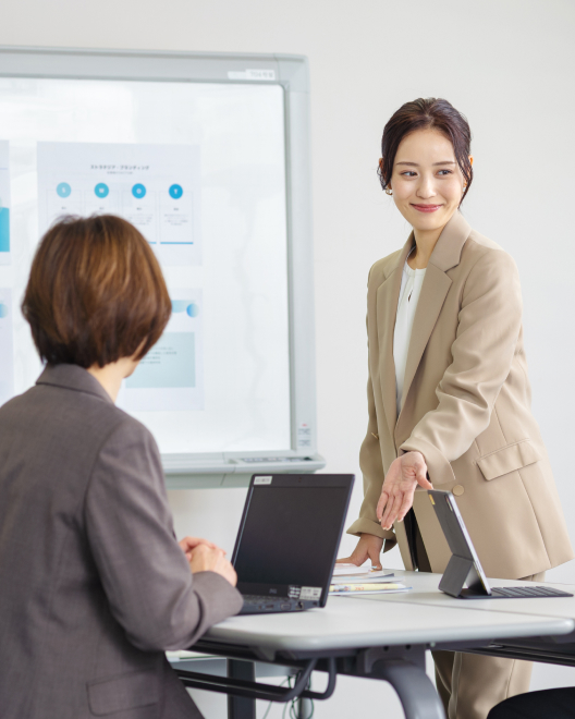 飾ってあるスーツ