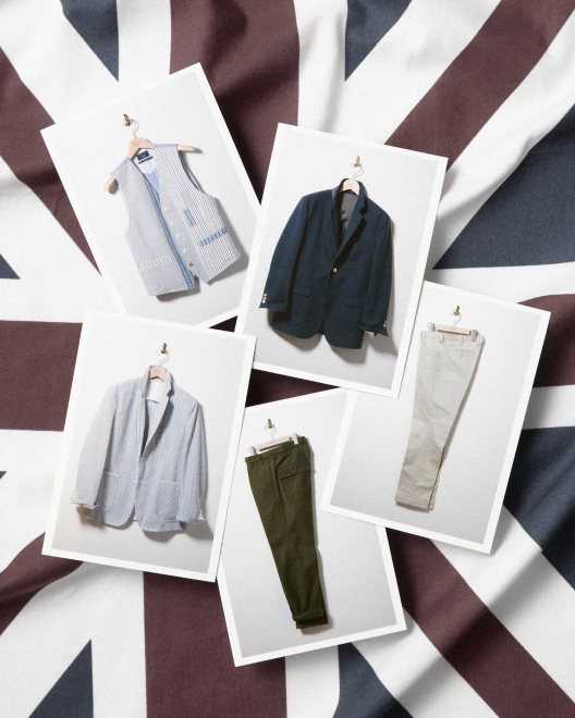 ジャケットやパンツなどの商品