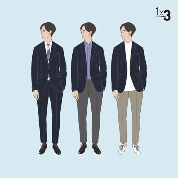 スーツを着ている人のイラスト