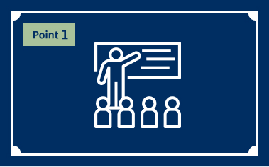 教えてるイラスト