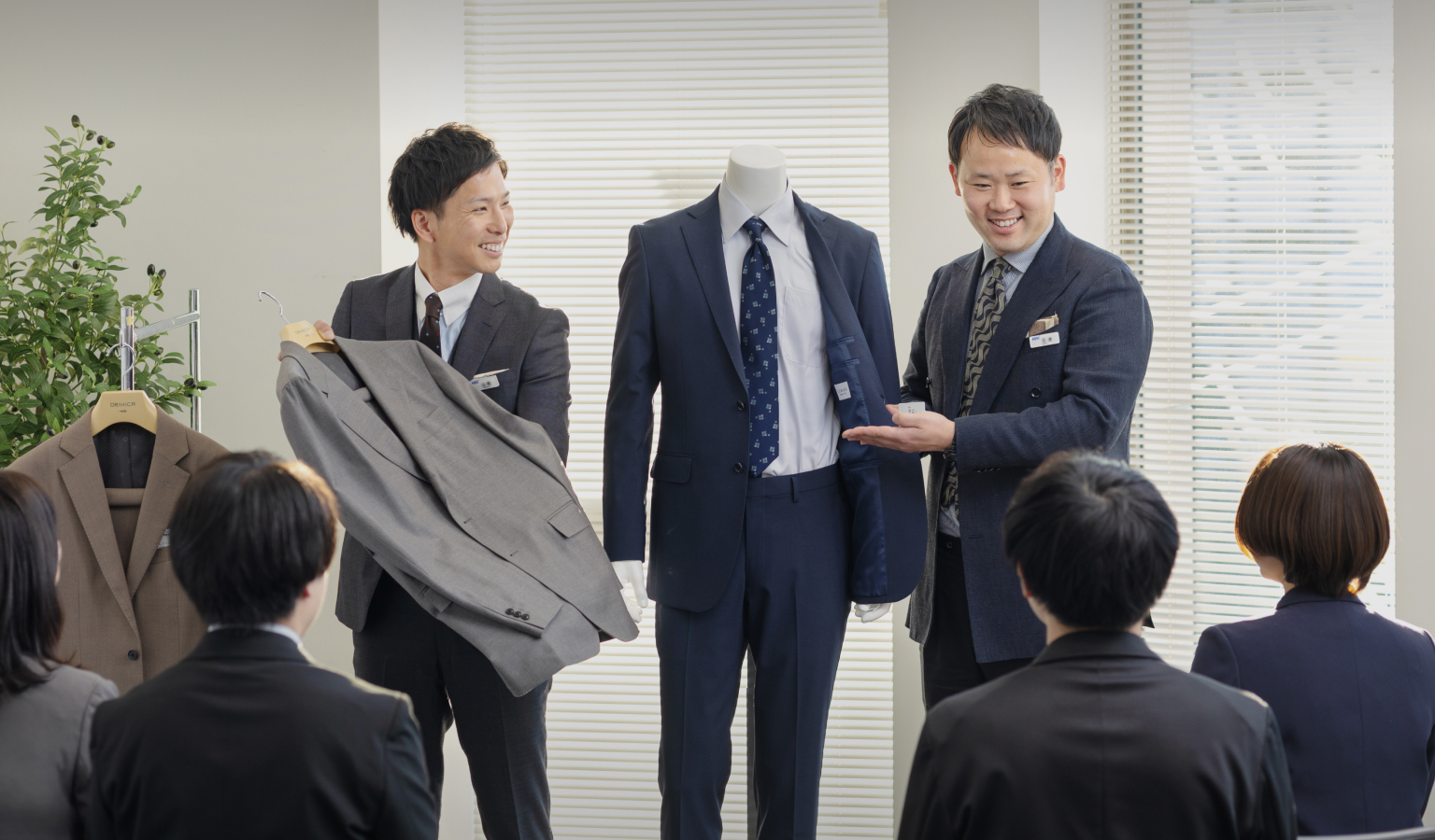 働いている様子